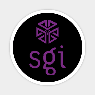 SGI - pixel - indigo Magnet